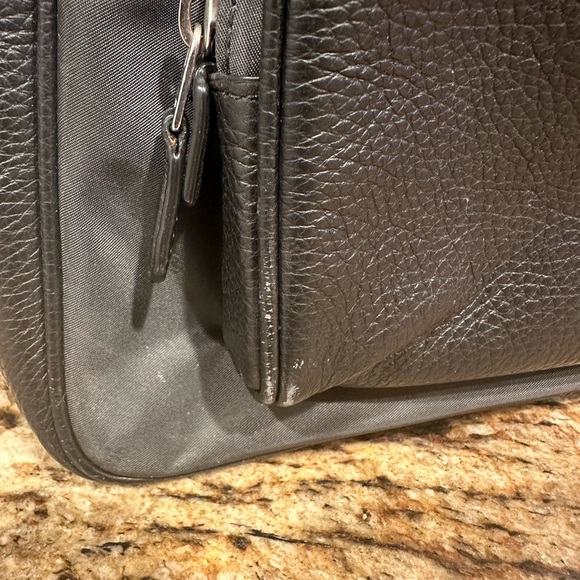 Coach black Nylon/leather backpack - Picture 4 of 11